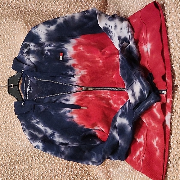 Tommy Hilfiger Sport tie-dye sweatjacket - Picture 3 of 6